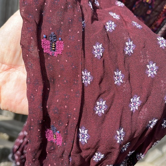 Anthropologie sheer dress🦄 - Picture 3 of 8